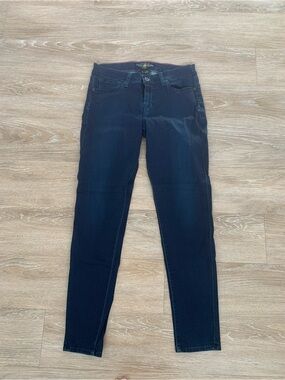 Lucky Brand Navy Charlie Super Skinny  Skinny Jeans Size 8 (Size 29)